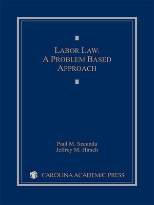 cover image of Labor Law: A Problem-Based Approach